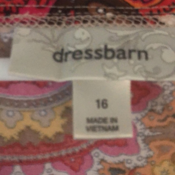 Woman’s fall Dress Barn Y2k Boho stretchy waisted multi Colored dress /tunic top - Picture 5 of 8